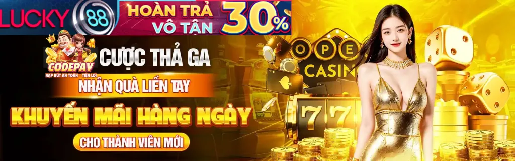 Đăng ký tài khoản 123B casino nhận khuyến mãi welcome 123b